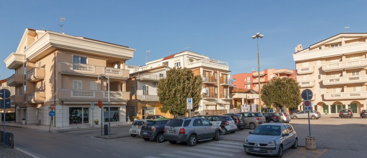 La palazzina a Tortoreto Lido